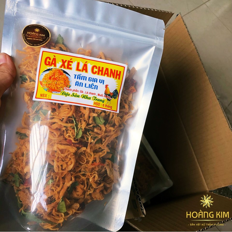 🔥 Khô gà lá chanh🔥 Giòn dai, vị cay, đậm đà