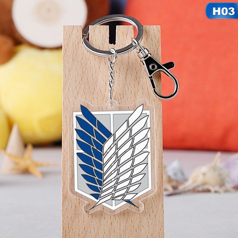 Móc Khóa Hợp Kim Hình Nhân Vật Anime Attack On Titan | BigBuy360 - bigbuy360.vn
