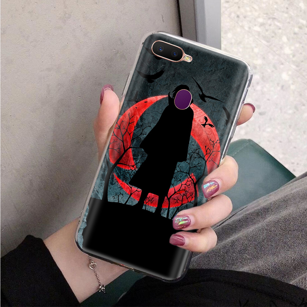 Ốp Điện Thoại Mềm Trong Suốt Hình Naruto Uchiha Itachi Cho iPhone 7 6S 6 5 XR 11 5S 8 Max SE Pro Plus Va95
