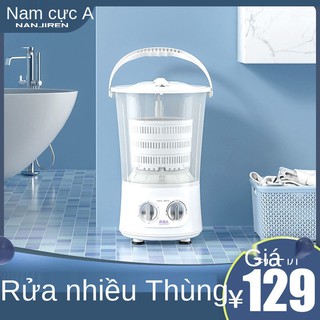 Tất Nam Cực Giặt tạo tác đồ lót lười nhỏ cầm tay mini bán tự động Máy giặt gấp