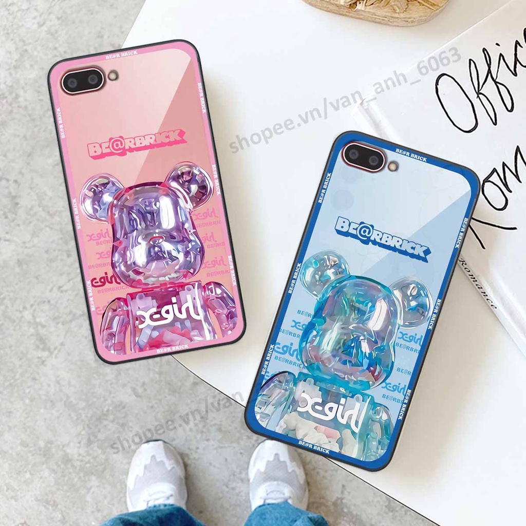 Ốp Oppo A3s / A1k be@r brick mars thời trang, ốp lưng điện thoại viền dẻo siêu chất