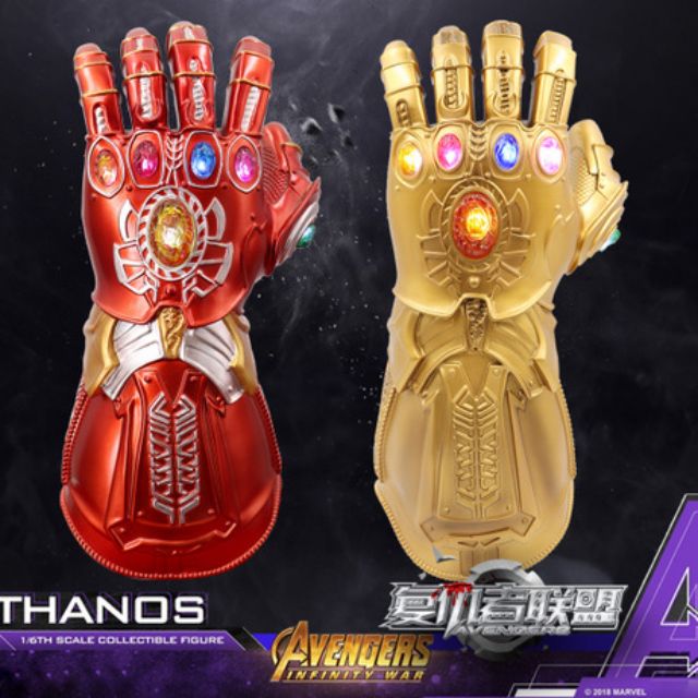 Găng tay vô cực Thanos Avenger / Iron Man phát sáng