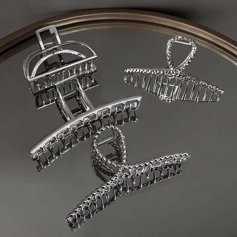 Kẹp Tóc Bằng Kim Loại Phong Cách Hàn Quốc Thời Trang