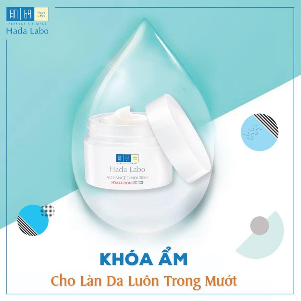 Kem dưỡng ẩm tối ưu Hada Labo Advanced Nourish Cream 50g kem dưỡng ẩm Hada balo ttshop