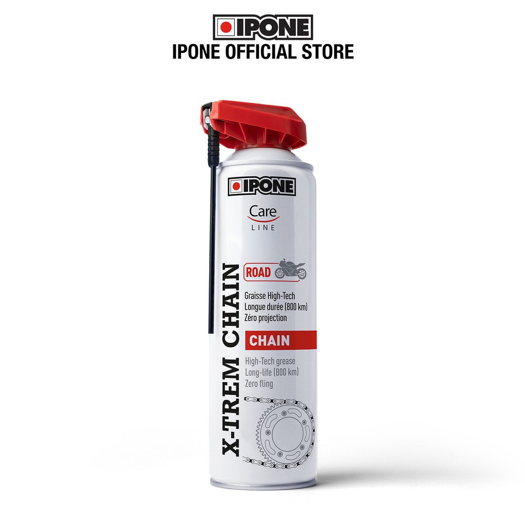 Combo nhớt Ipone Full Power Katana (1L) + dưỡng sên X-trem Chain Road (500ml) + rửa sên Chain Cleaner (750ml)