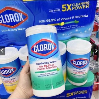 [Hàng Mỹ-Chính Hãng] khăn Giấy Ướt Đa Năng Clorox 🇺🇸