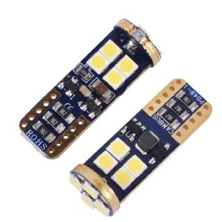 Đèn Led T10 3030 12 SMD Ánh Sáng Trắng Cho Xe Hơi