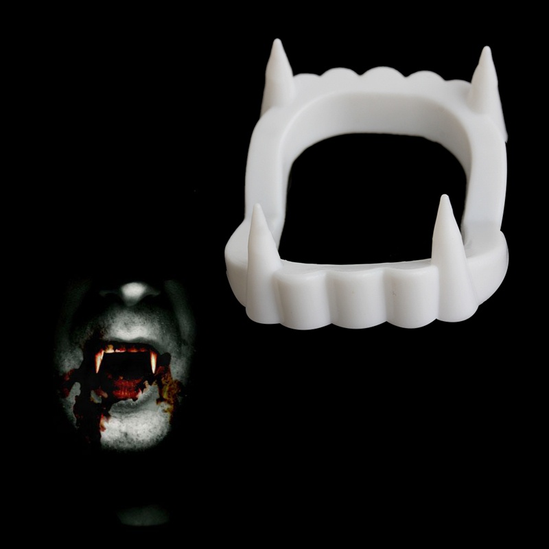 ✿ Răng Nanh Giả Hóa Trang Ma Cà Rồng Cho Lễ Halloween