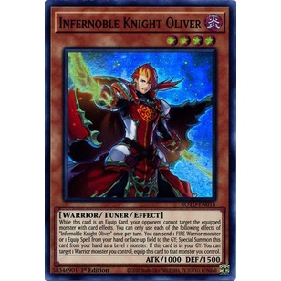 Thẻ bài Yugioh - TCG - Infernoble Knight Oliver / ROTD-EN014'