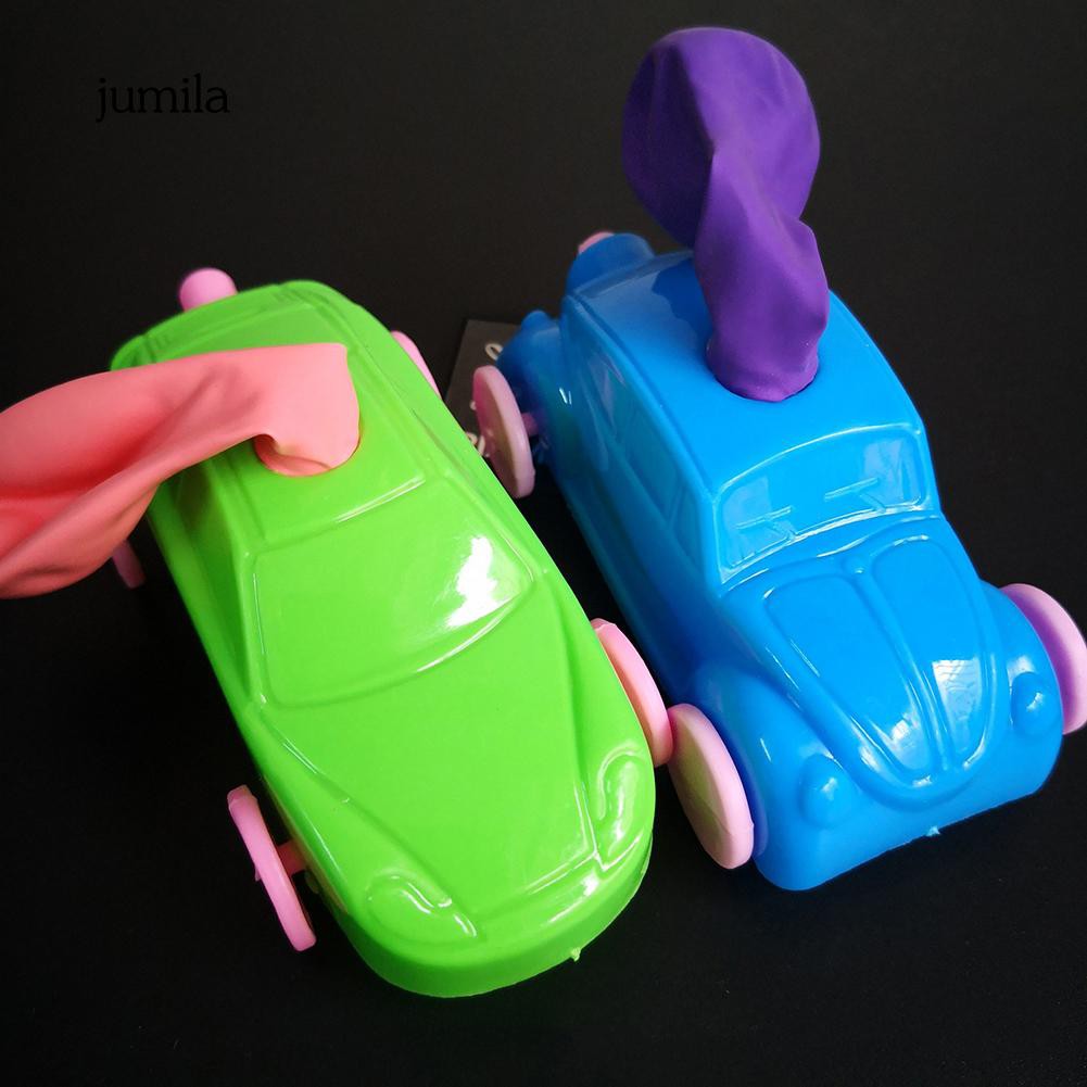 Đồ chơi xe hơi gắn bóng bay DIY cho trẻ em