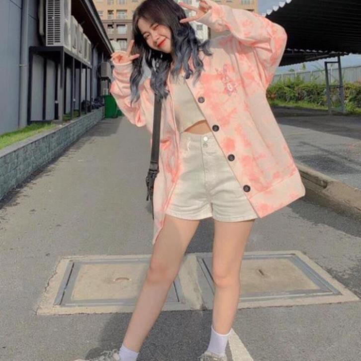 Áo Hoodie NỈ LOANG MÀU Nữ , Mẫu hot 2020 | BigBuy360 - bigbuy360.vn