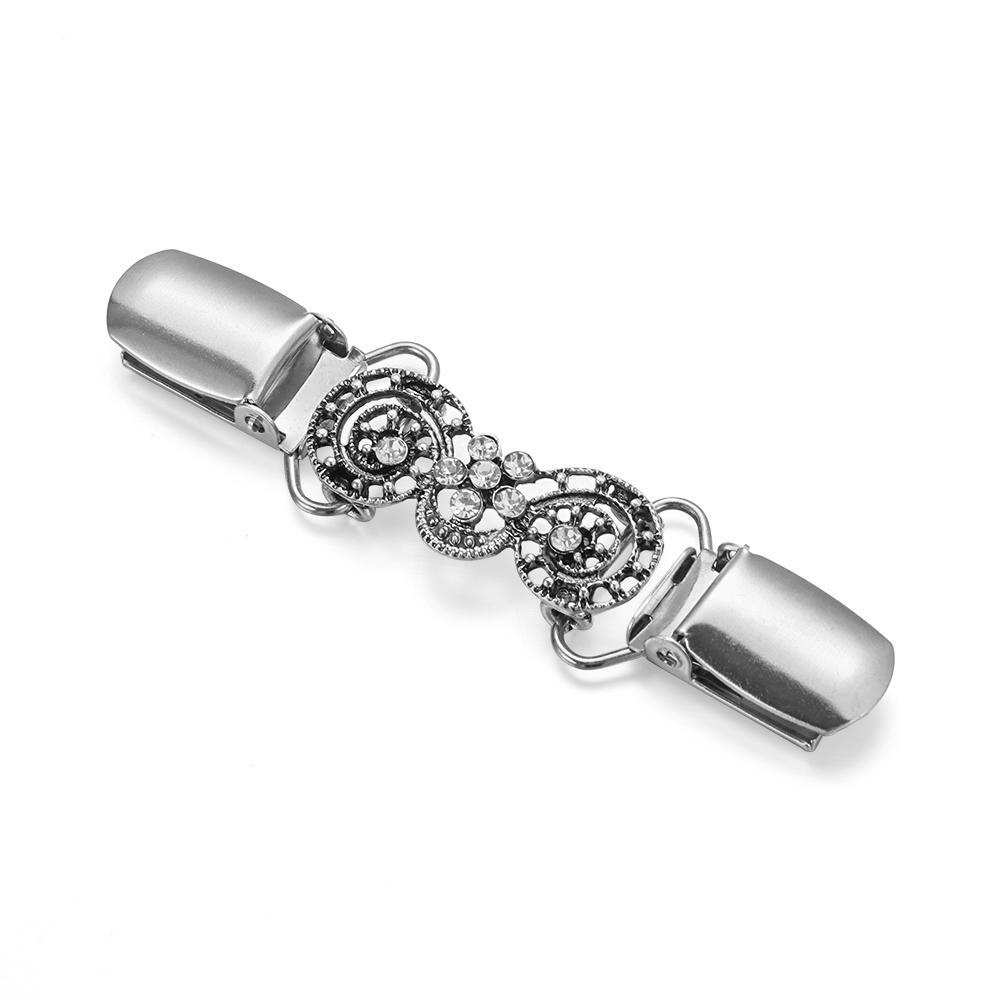 Kẹp Áo Khoác Cardigan Phong Cách Retro Cho Nữ|Móc Khóa Trang Trí Cổ Áo Hình Con Vịt