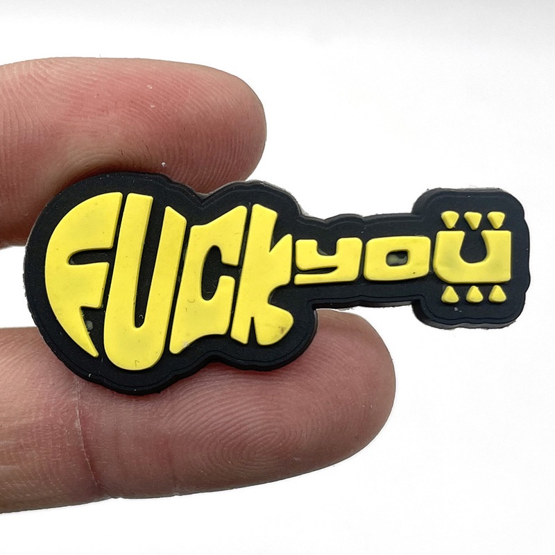 Phụ Kiện Trang Trí Khóa Giày Hình Rick Và Morty Bằng PVC