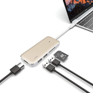 Cổng chuyển/Hub 5in1 JCPAL LINX USB-C Multiport HDMI
