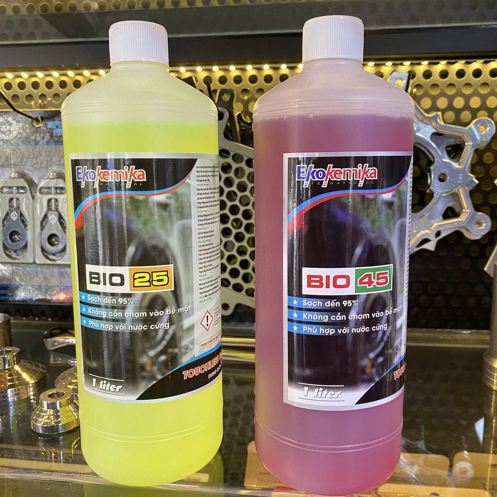 NƯỚC RỬA Ô TÔ VÀ XE MÁY KHÔNG CHẠM BIO 25 -1L