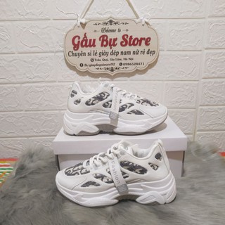 Giày Sneaker Nữ Hoạ Tiết Chìm Hot Hit
