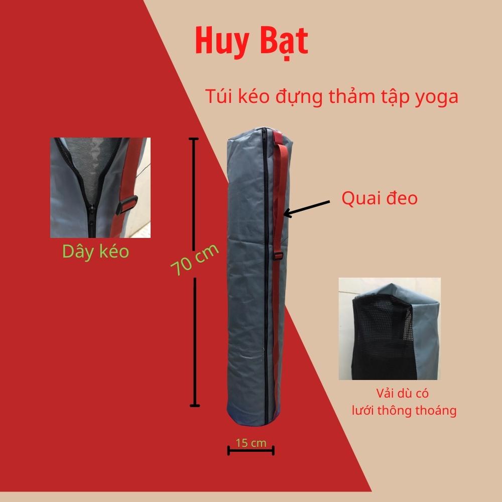 Túi Đựng Thảm Tập Yoga Huy Bạt Chống Thấm Nước Bảo Vệ Thảm Yoga Của Bạn Có Quai Đeo Mang Đi Tiện Dụng