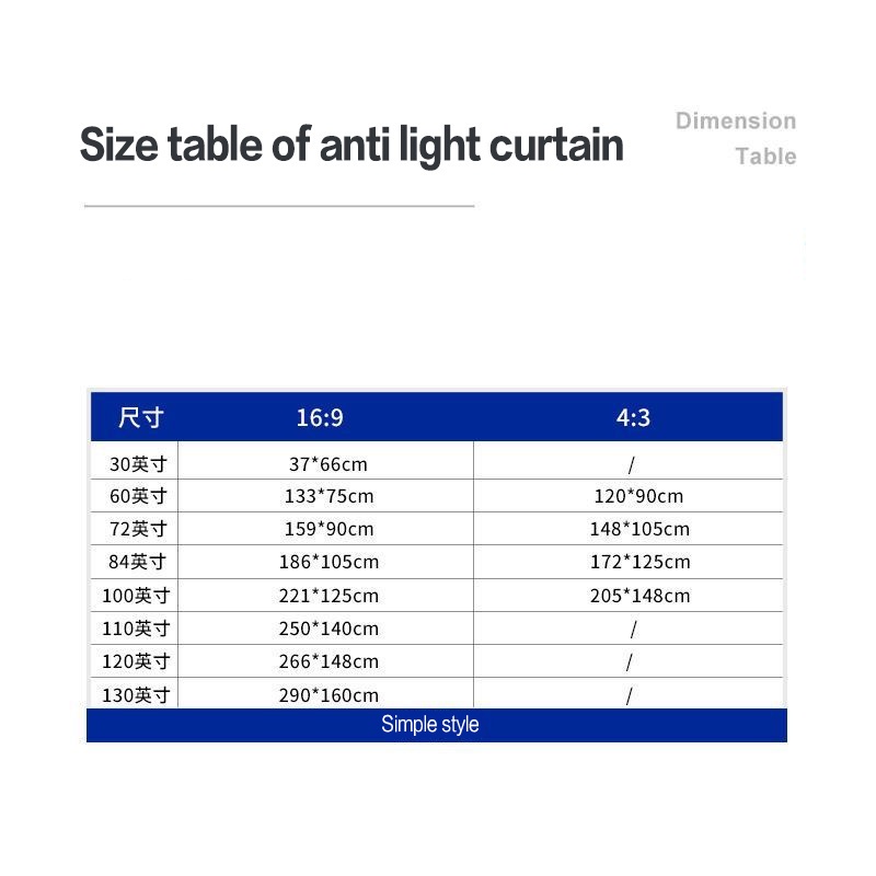 Màn chiếu phản quang dán tường kích thước từ 60in-100In Ngoài ra có khổ tự cắt - Dùng chiếu ngoài trời