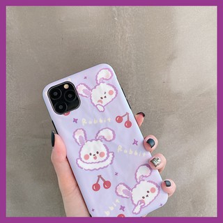 Ốp iPhone Thỏ Tím iPhone 7Plus/8Plus/X/Xs Max/11/11 Pro Max - ốp iphone