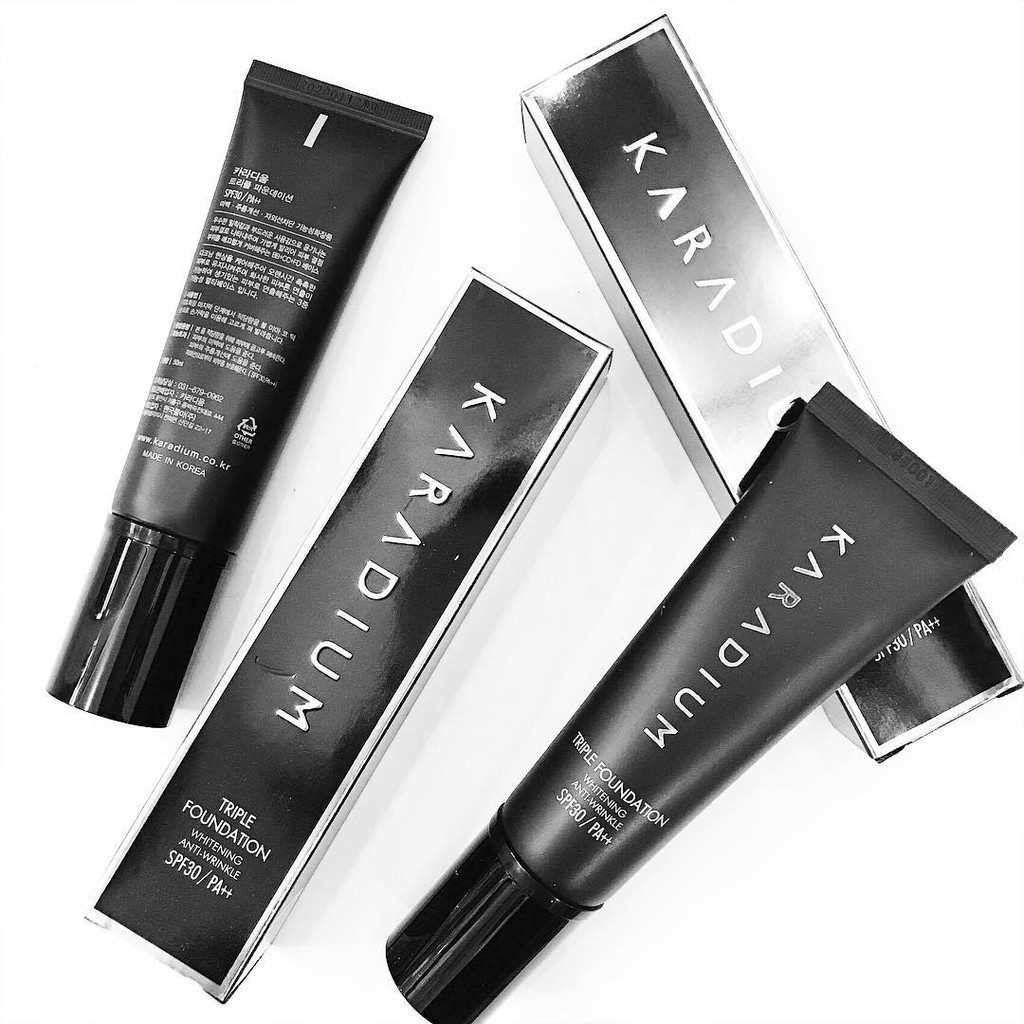 KEM NỀN SIÊU MỊN Karadium Triple Foundation SPF30 PA++ DẠNG TUÝP | BigBuy360 - bigbuy360.vn