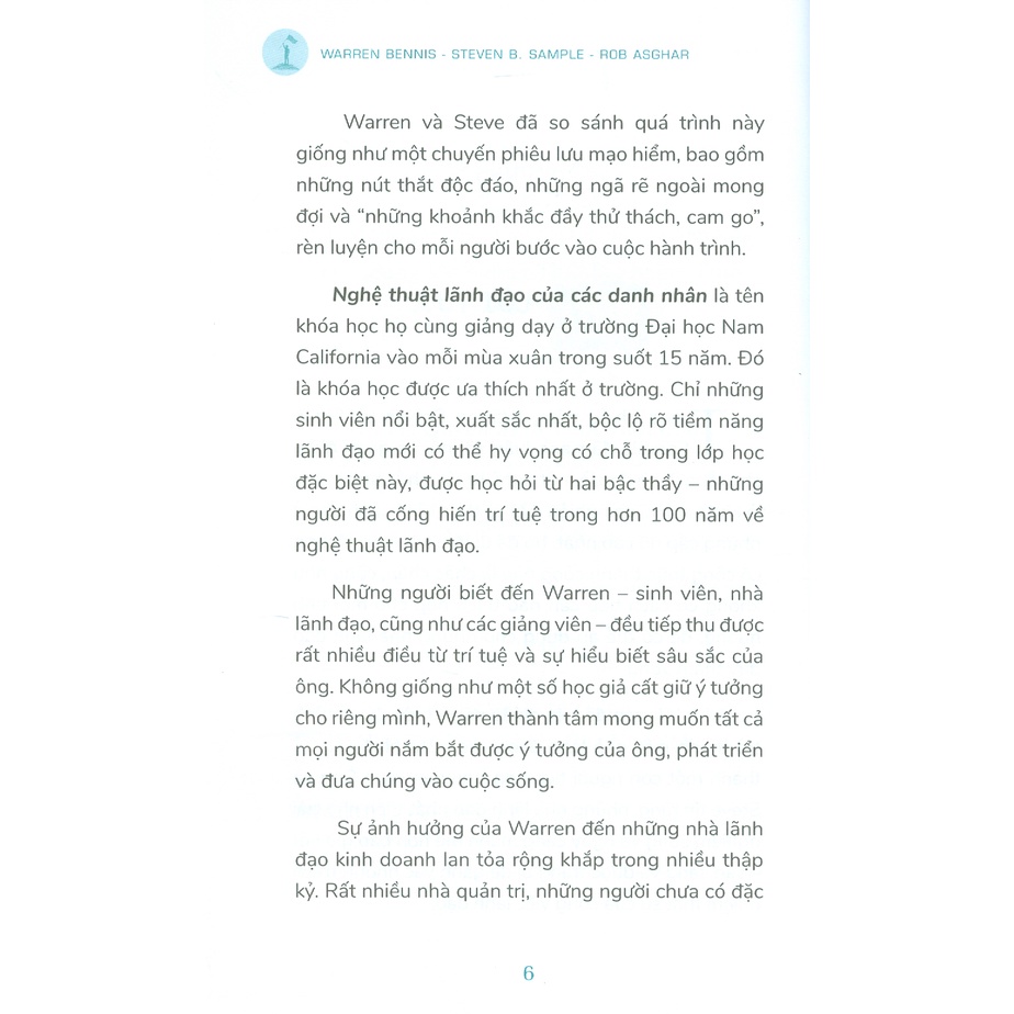 Sách - Thuật Lãnh Đạo Của Các Danh Nhân - VLG