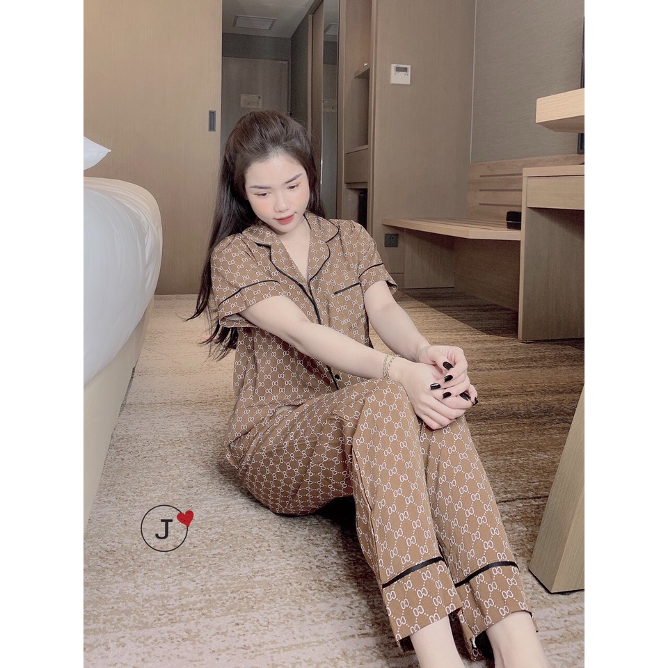 ĐỒ BỘ MẶC NHÀ _ TAY NGẮN QUẦN DÀI_PIJAMA LỤA