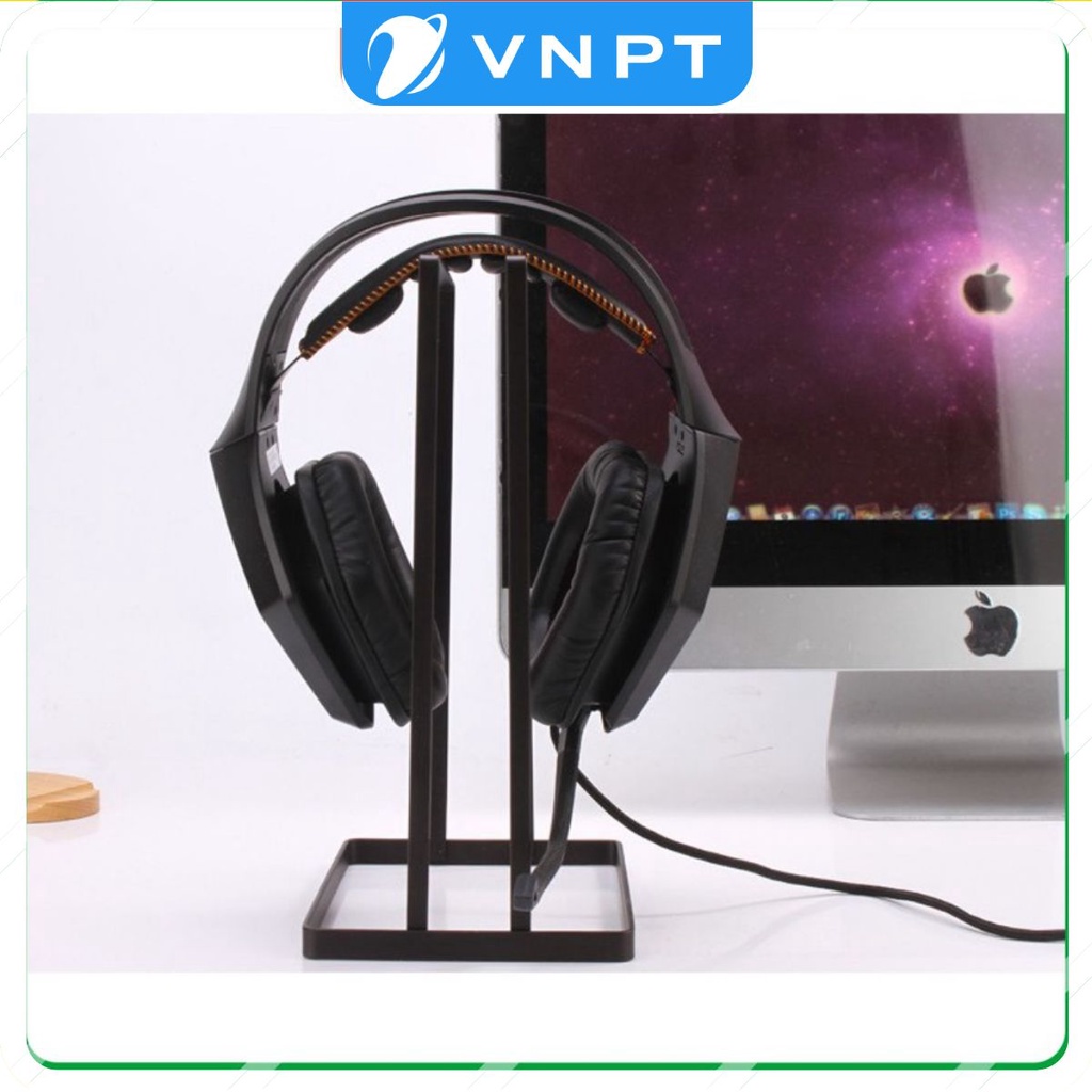 Giá đỡ treo tai nghe full size bằng kim loại chắc chắn, phong cách, để bàn làm việc.