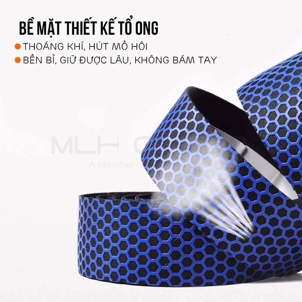 Bộ 2 Ruy Băng Quấn Ghi Đông Tay Cầm Xe Đạp Chống Trơn Trượt Cao Cấp Cho Xe Đạp Đua Thể Thao Đường Trường Thoáng Khí MLH