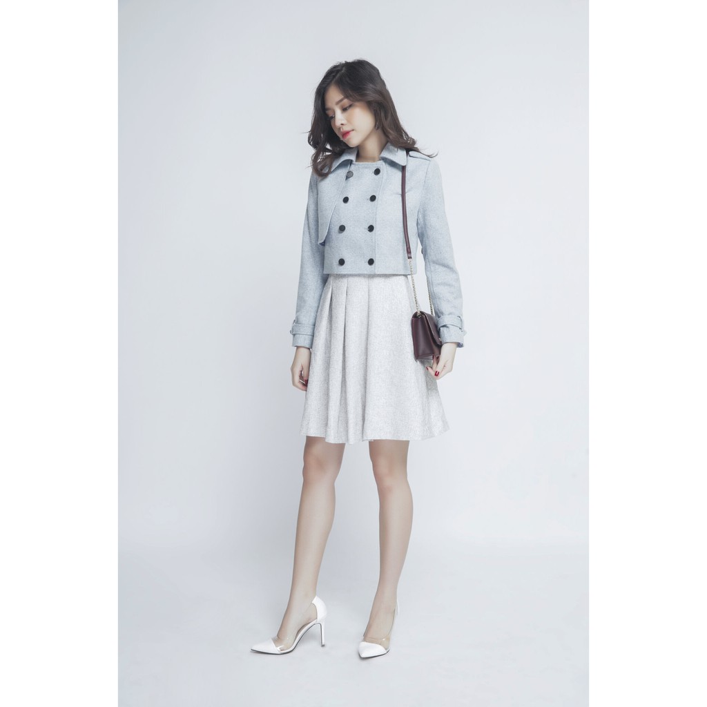 Áo vest dạ dáng ngắn nữ IVY moda MS 67B6857 | BigBuy360 - bigbuy360.vn