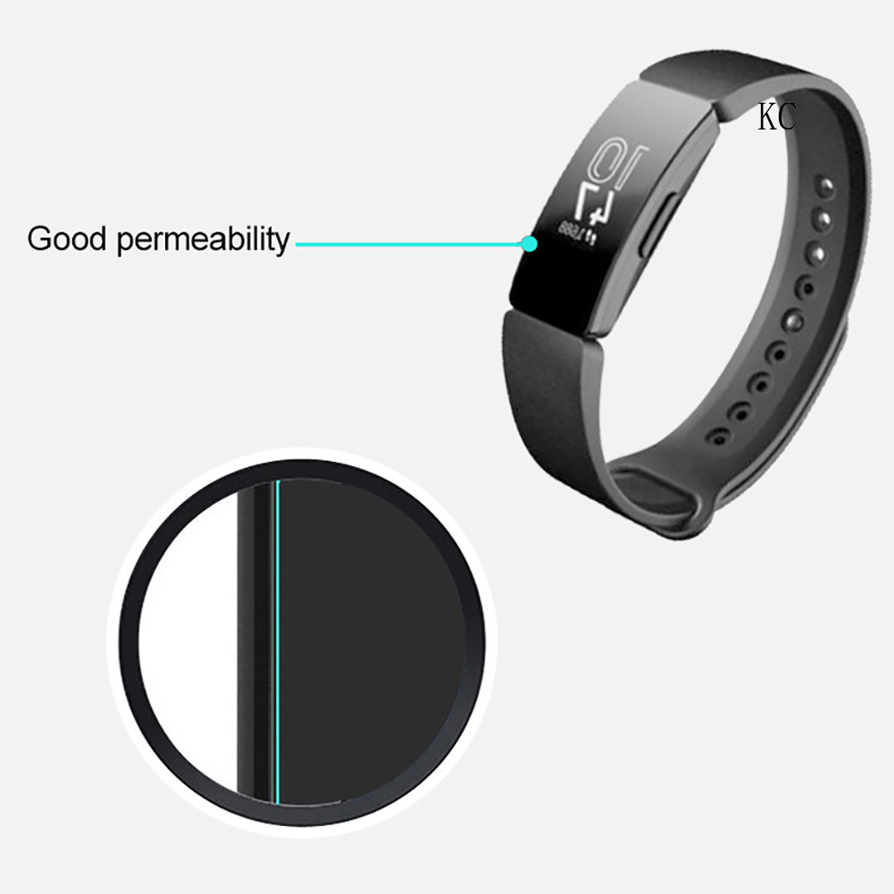 (Hàng Mới Về) 1 / 2 Miếng Dán Tpu Bảo Vệ Màn Hình Cho Fitbit Inspire Hr / Fitbit Inspire