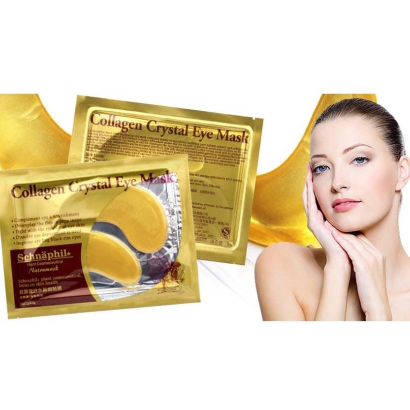 Mặt nạ mắt Collagen Crystal Eye Mask giảm quầng thâm mắt, dưỡng ẩm cho vùng da quanh mắt | BigBuy360 - bigbuy360.vn