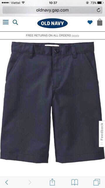 Quần kaki Old navy bé trai