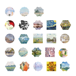 Flowertree Bộ 46 Sticker Dán Trang Trí Nhật Ký