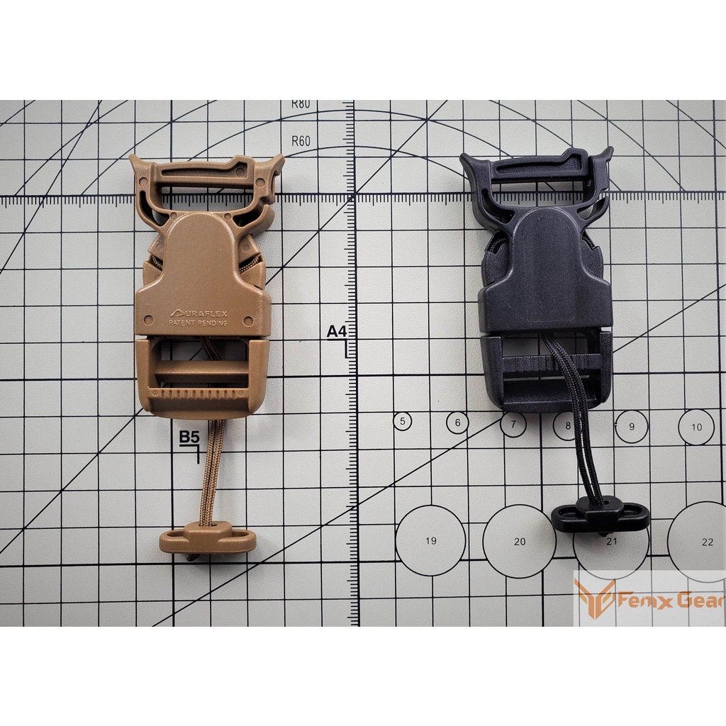 Quik Attach - Quik Release Dura.flex Buckle (Khóa bấm tháo nhanh Dura.flex)