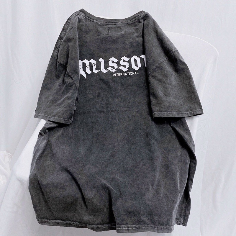Áo thun tay lỡ Miss out form rộng ullzang unisex nam nữ [ Ảnh thật ] 2t.clothes