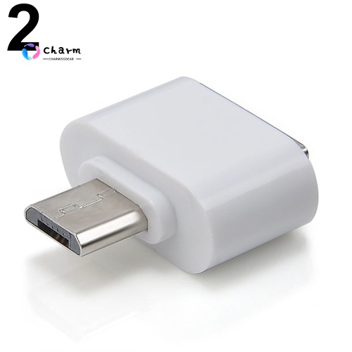 [CM] Stock Micro USB Male to USB 2.0 Female Adapter OTG Converter for Android Tablet Phone