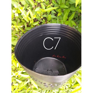 Chậu nhựa đen C7 Bít Lỗ