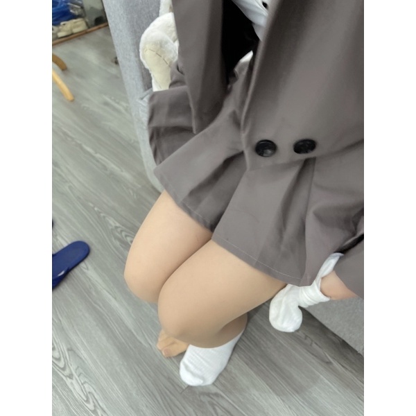 Quần tất da nude màu siêu thật chân và dai Mei Studio