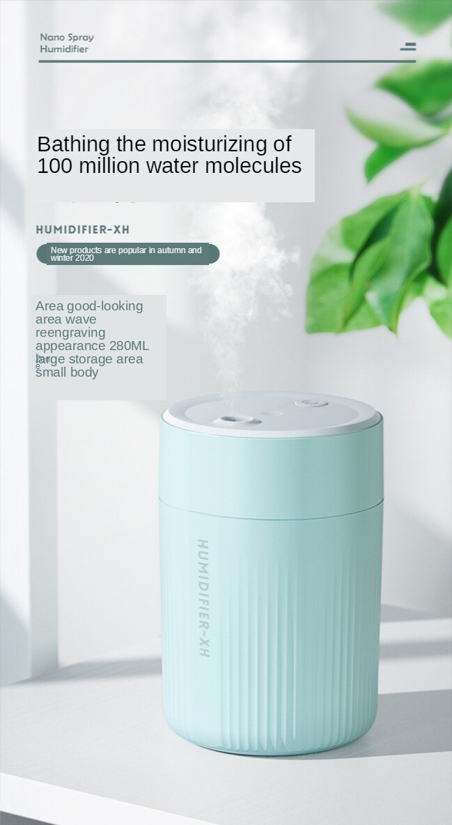 Hàng Có Sẵn! Áo Thun Nữ Tay Dài😍  Máy Phun Sương Tạo Độ Ẩm Không Khí Có Đèn LED Màu Sắc Cầu Vồng | BigBuy360 - bigbuy360.vn