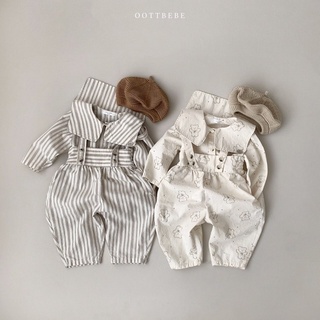 Yếm kẻ + gấu của Oottbebe