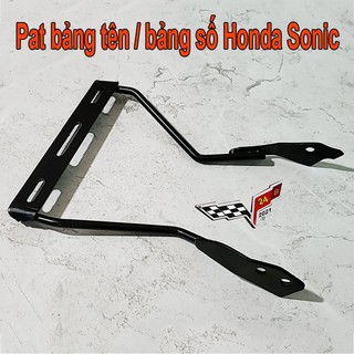 PAT SẮT BẢNG TÊN XE SONIC