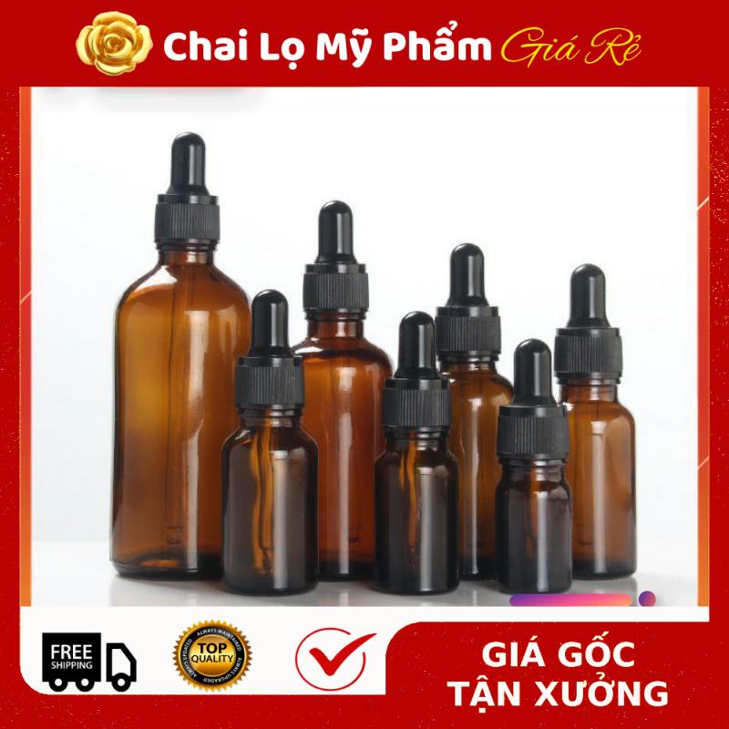 Lọ Chiết Serum ❤ RẺ VÔ ĐỊCH ❤ Lọ đựng tinh dầu Khoen đen 5ml,10ml15ml,20ml , lọ chiết serm , phụ kiện du lịch