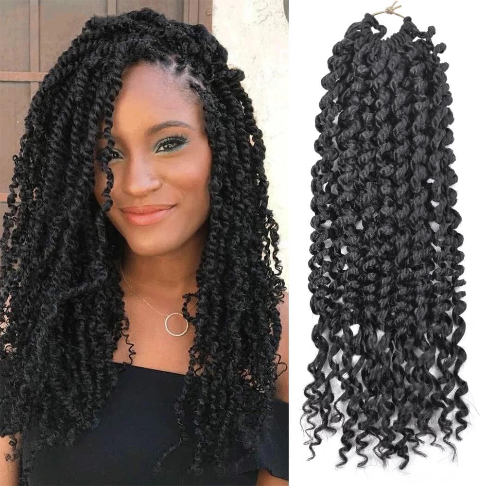 Synthetic Hair Soft Braiding Hair Hair Extension Rock Cosplay Wig Reggae Braiding Fashion Dreadlocks Handmade Crochet Twist