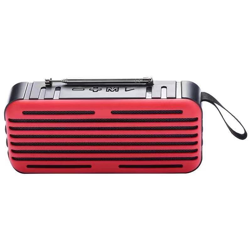 Bảo Hành 12 Tháng Loa Bluetooth D-6 - Có Quai Cao Su - Bass siêu ấm - Radio