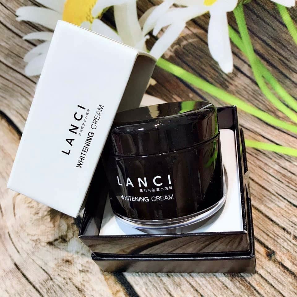 Kem face ngày Lanci dưỡng trắng da căng mịn hũ 50ml