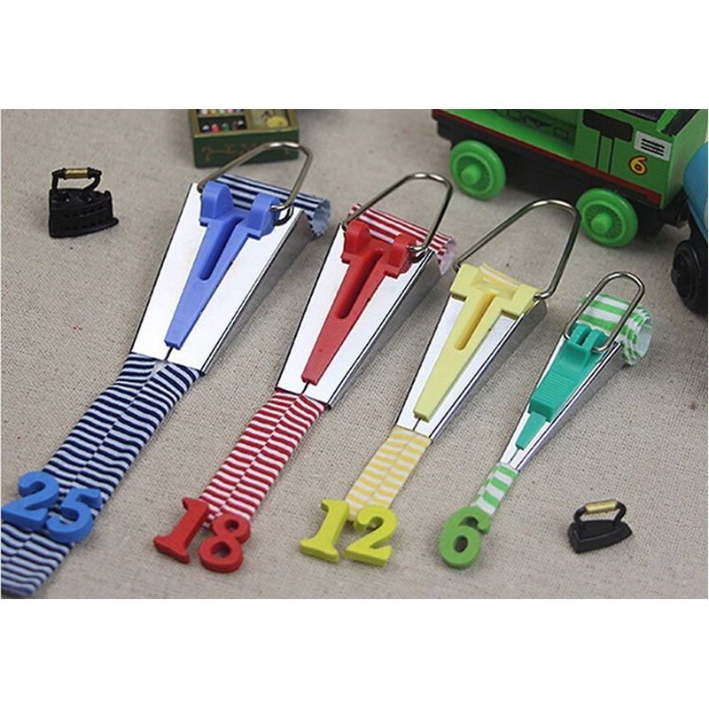 Bộ 4 Dụng Cụ Tạo Viền May Cổ Áo, Tay Áo,...