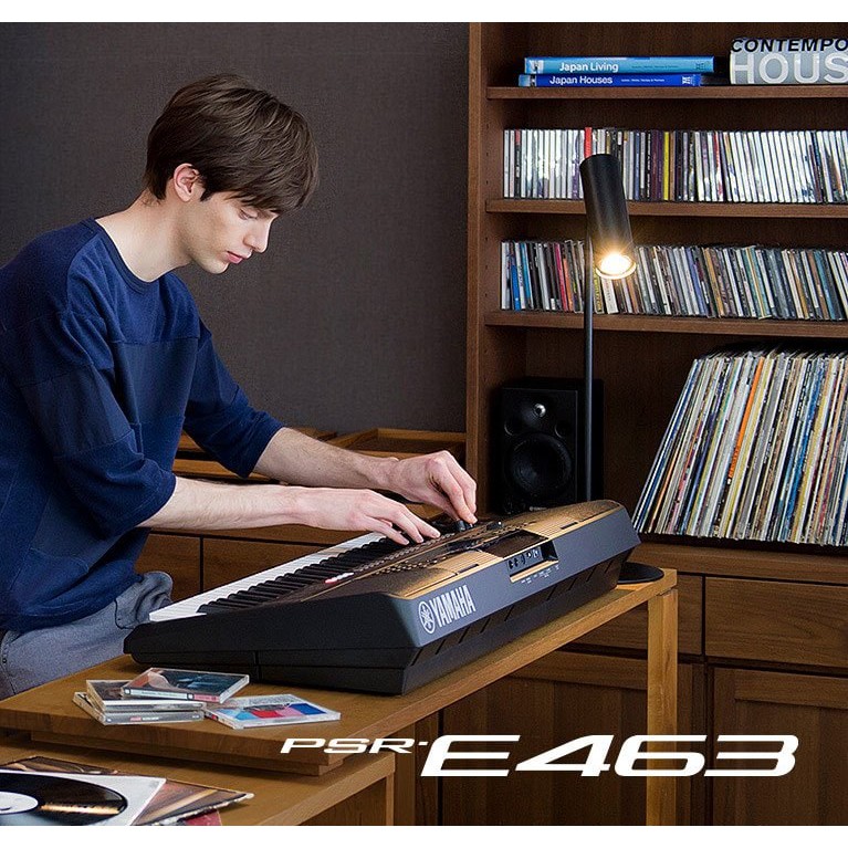 Đàn Organ Yamaha Psr E463 chính hãng dành cho người mới tập.