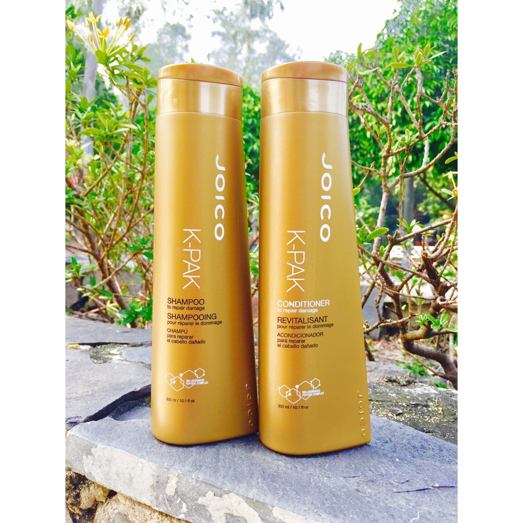 [#JOICO-USA] COMBO DẦU GỘI XẢ K-PAK JOICO CHO TÓC HƯ TỔN KHÔ XƠ CHẺ NGỌN