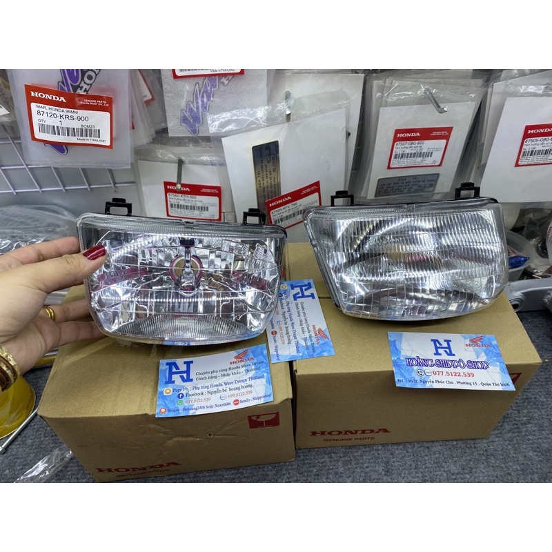 Pha đèn wave 100/110 chính hãng nhập thái