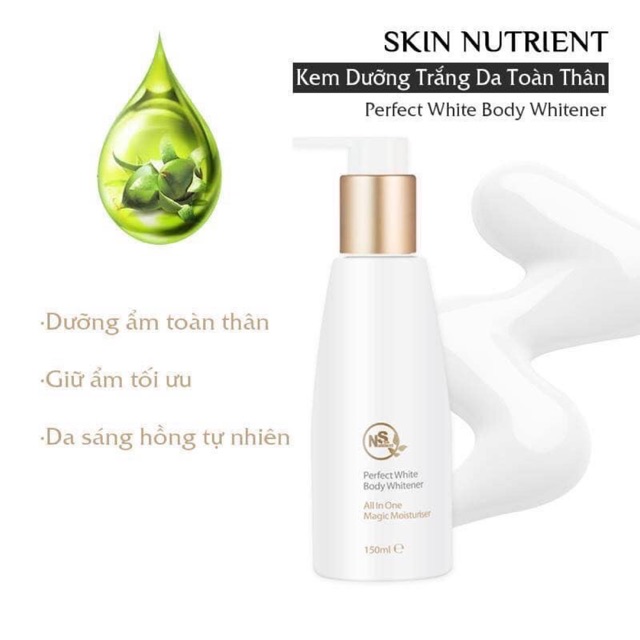 KEM BODY SKIN NUTRIENT PERFECT WHITE BODY